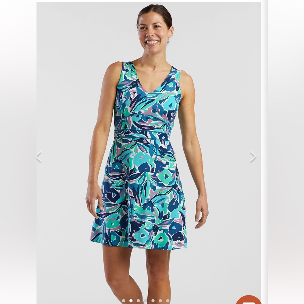 Title Nine Dream V-Neck Dress Sz Large